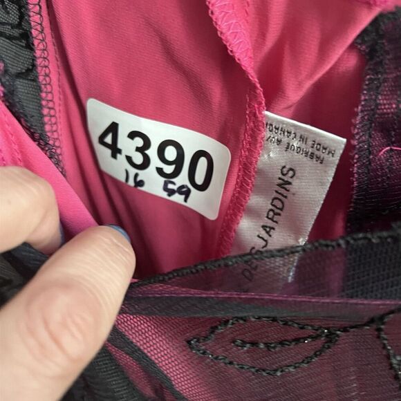 Michel Desjardins Maxi Lace Fairy Goth Dress Long Sleeve Y2K Vintage Romantic S? - Picture 3 of 15